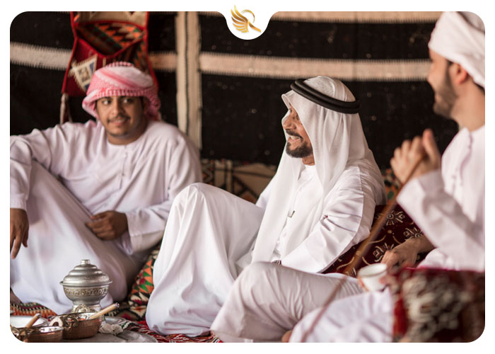فرهنگ مردمان دبی در احوالپرسی با گردشگران و بومیان